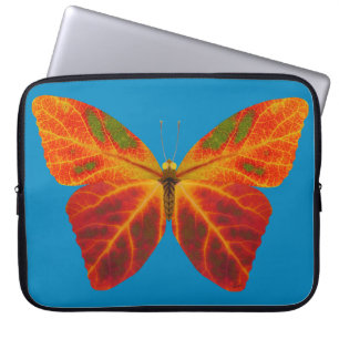 Aspen Leaf Butterfly 2 Laptop Sleeve