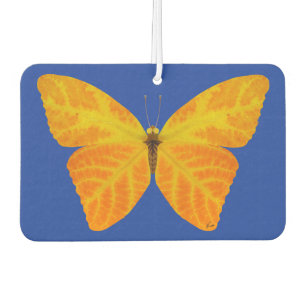 Aspen Leaf Butterfly 3 Car Air Freshener