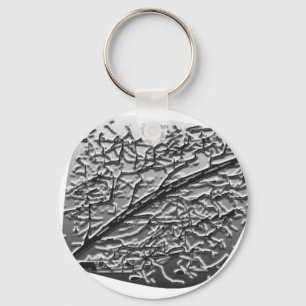 ASPEN LEAF KEY RING