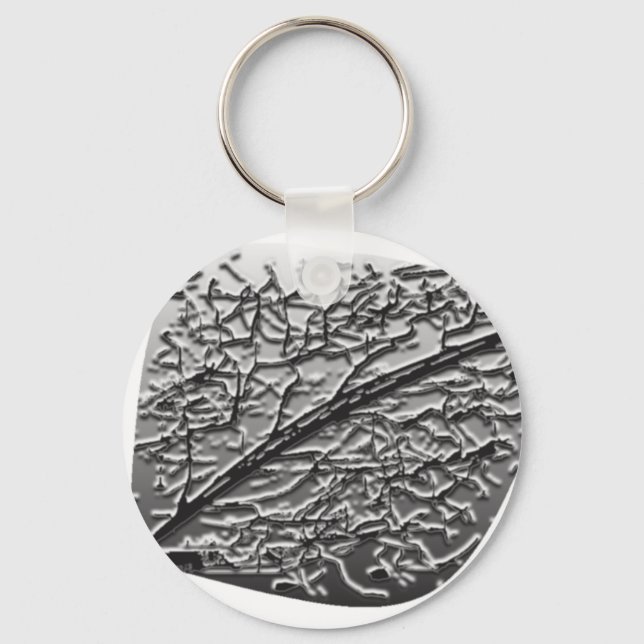 ASPEN LEAF KEY RING (Front)