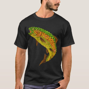 Aspen Leaf Rainbow Trout 1 T-Shirt