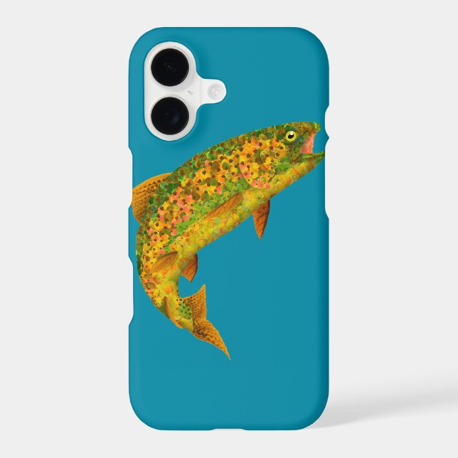 Aspen Leaf Rainbow Trout 2 (Back)
