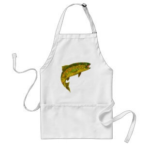 Aspen Leaf Rainbow Trout 3 Standard Apron