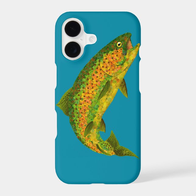 Aspen Leaf Rainbow Trout 4 (Back)