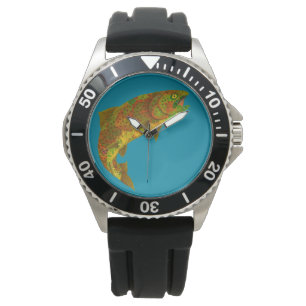 Aspen Leaf Rainbow Trout 6 Watch
