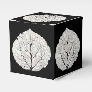 Aspen Leaf Skeleton 1 Favour Box