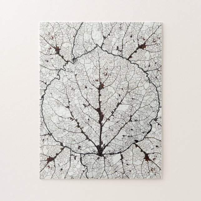 Aspen Leaf Skeleton 1 Jigsaw Puzzle (Vertical)