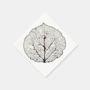 Aspen Leaf Skeleton 1 Napkin