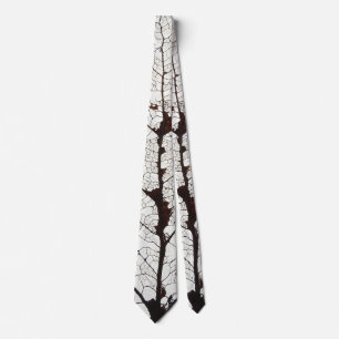 Aspen Leaf Skeleton 1 Tie