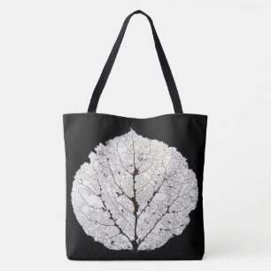 Aspen Leaf Skeleton 1 Tote Bag