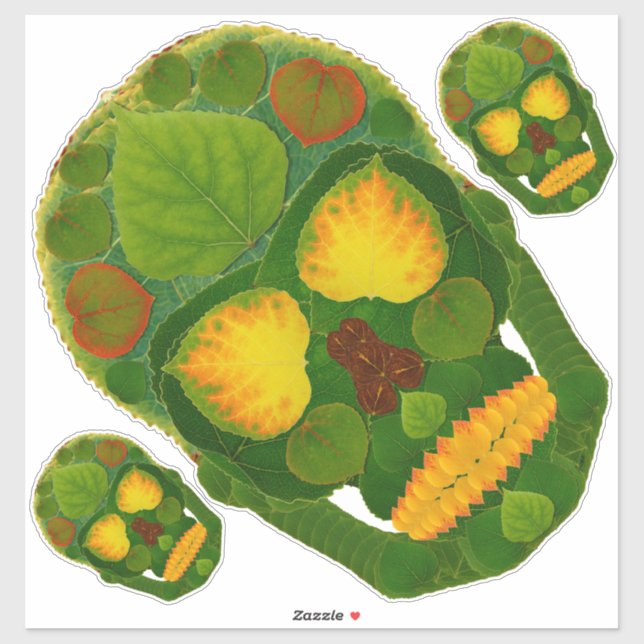 Aspen Leaf Skull 9 (Sheet)