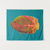 Aspen Leaf Tropical Fish 1
