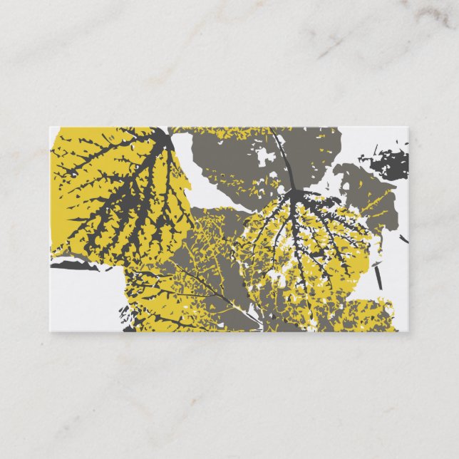 aspen leaves business card (Front)