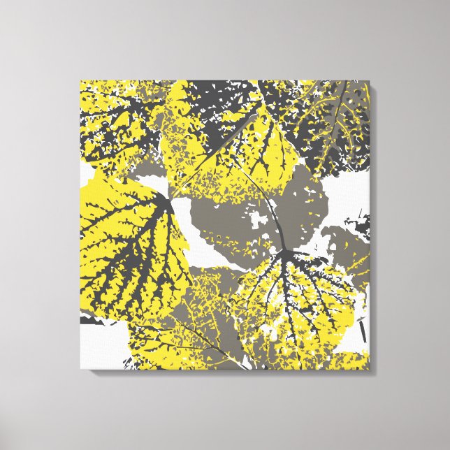 aspen leaves canvas print (Front)