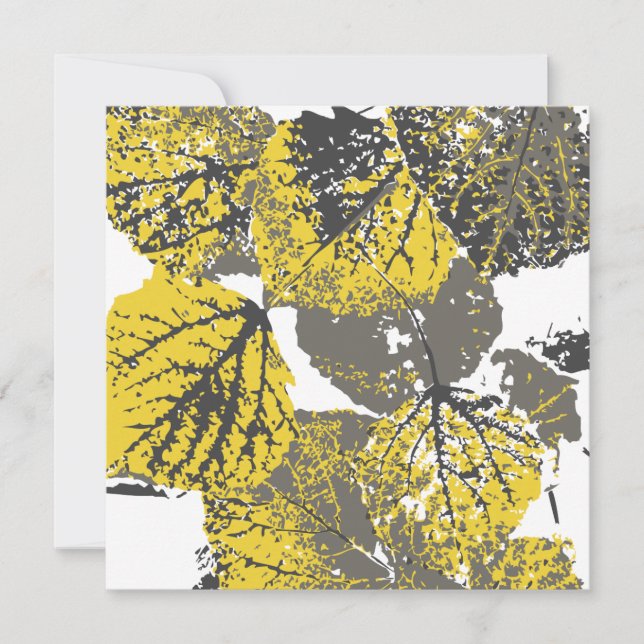aspen leaves invitation (Front)