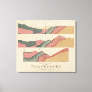 Aspen Mountain Sheet 2 Canvas Print