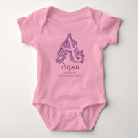 Aspen name and meaning baby girls clothing