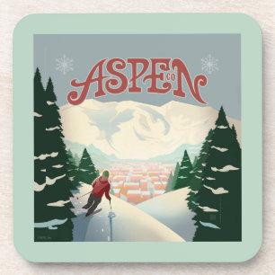 Aspen Skier   Colorado Coaster