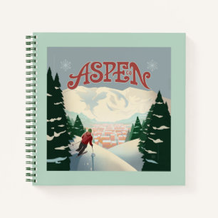Aspen Skier   Colorado Notebook