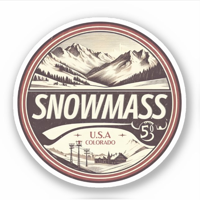 Aspen Snowmass | Colorado Ski, Snowboard gifts (Front)