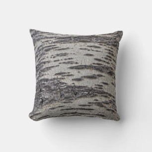 Aspen Tree Bark Nature #Gift Pillow