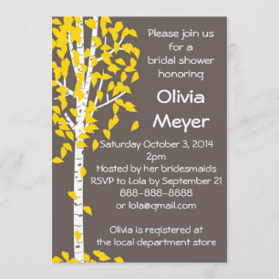 Aspen Tree Invitations