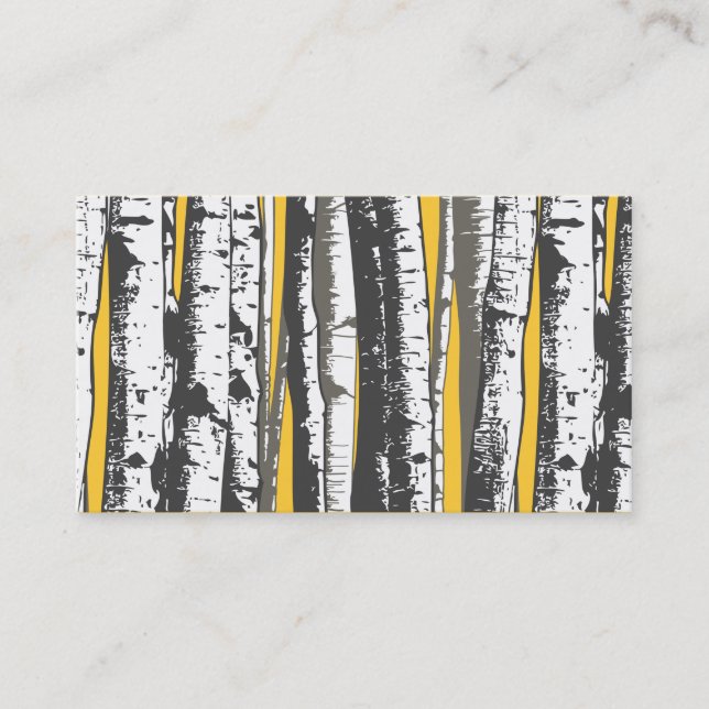 aspen trees business card (Front)