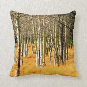 aspen trees pillow