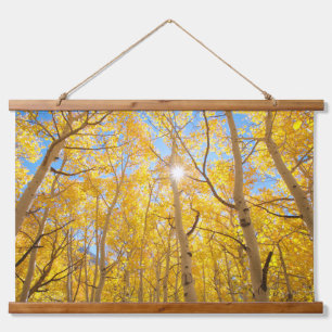 Aspen Trees   Sierra Nevada Mountains, CA Hanging Tapestry