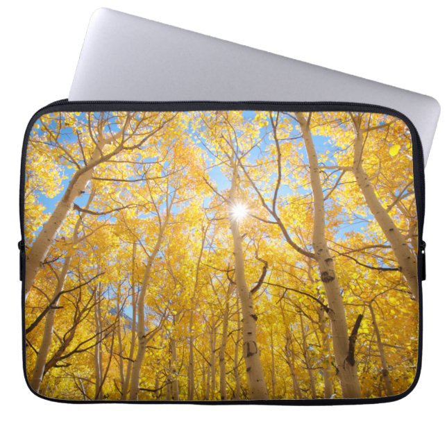 Aspen Trees | Sierra Nevada Mountains, CA Laptop Sleeve (Front)