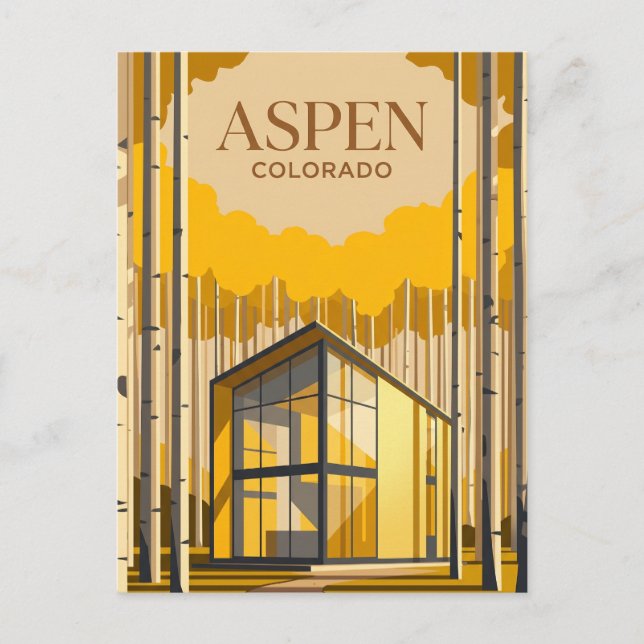 Aspen USA Postcard (Front)