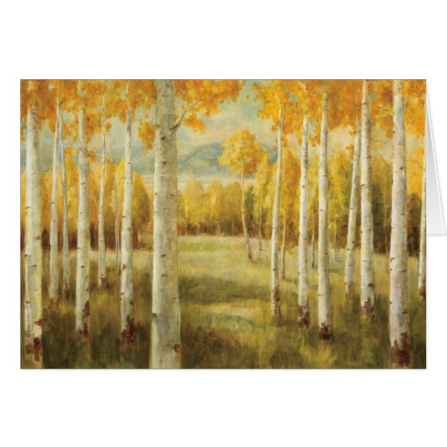 Aspens in Autumn (Front Horizontal)