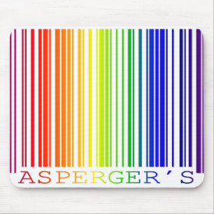Asperger's Code Mouse Mat