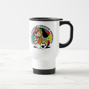 Asperger's Syndrome Dog Travel Mug