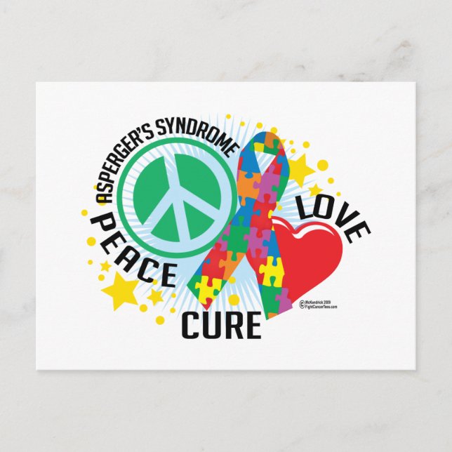 Asperger's Syndrome PLC Postcard (Front)