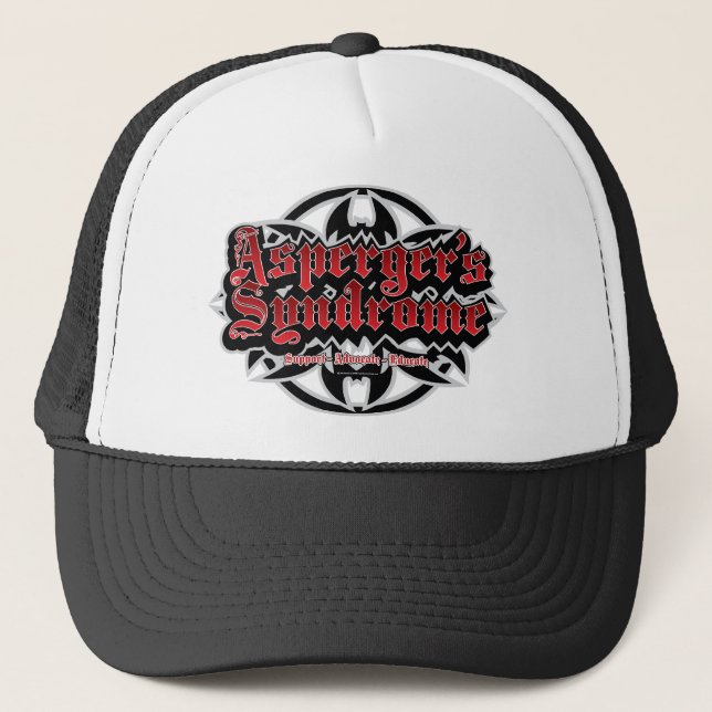 Asperger's Syndrome Tribal Trucker Hat (Front)