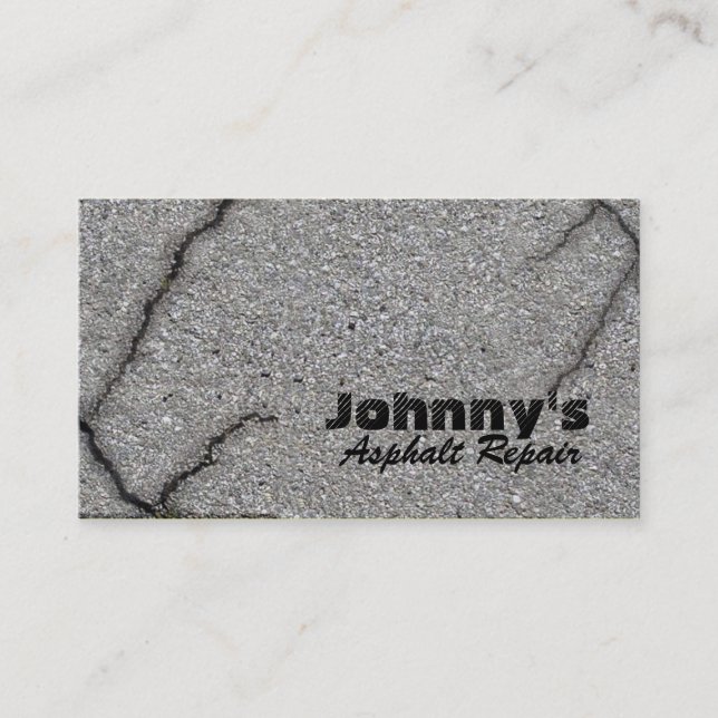 Asphalt Business Cards (Front)
