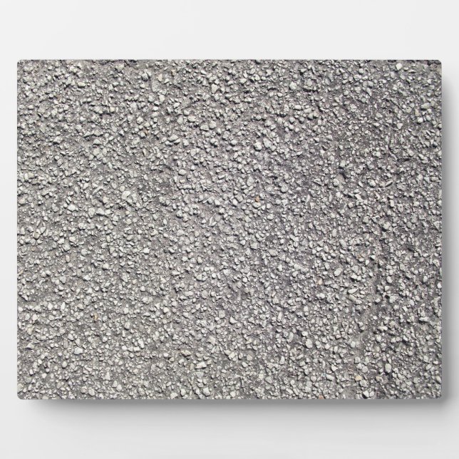 Asphalt Ground Texture Detail Plaque (Front)
