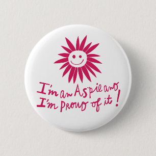 Aspie Pride Button