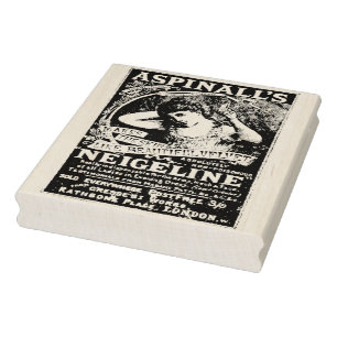 Aspinall's Lotion Vintage Ad Rubber Art Stamp