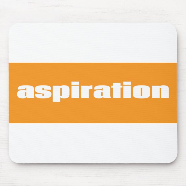 Aspiration Mouse Mat (Front)