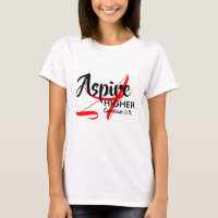 ASPIRE HIGHER Inspire Monogram Christian WHITE