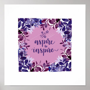 Aspire to Inspire Poster