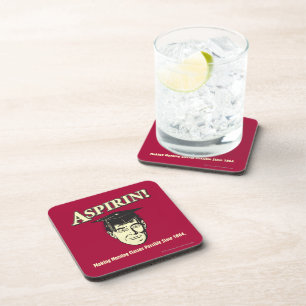 Aspirin: Make Morning Class Possible Coaster