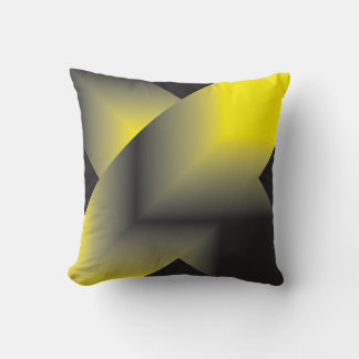 Aspiring from black to yellow cushion