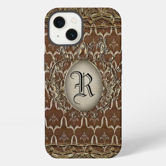 Aspley Monogram iPhone Case (Back)