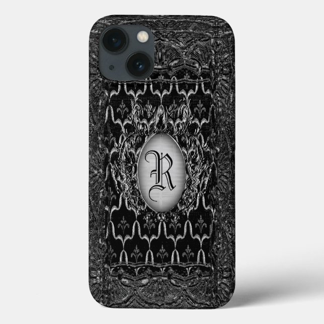 Aspley Shadow Monogram Case-Mate iPhone Case (Back)