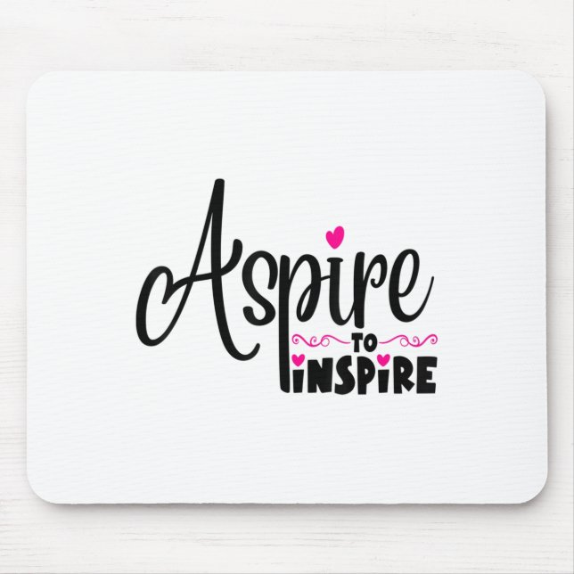 Asre To Insre Sitive Motivational Gift Tee  Mouse Mat (Front)
