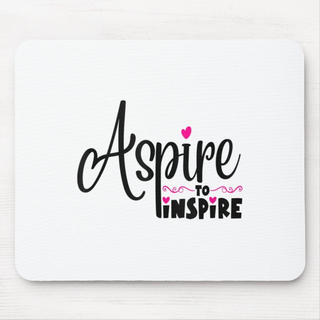 Asre To Insre Sitive Motivational Gift Tee Tank To Mouse Mat (Front)