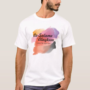 Assalamu 'alaikum - Arabic calligraphy Art T-Shirt